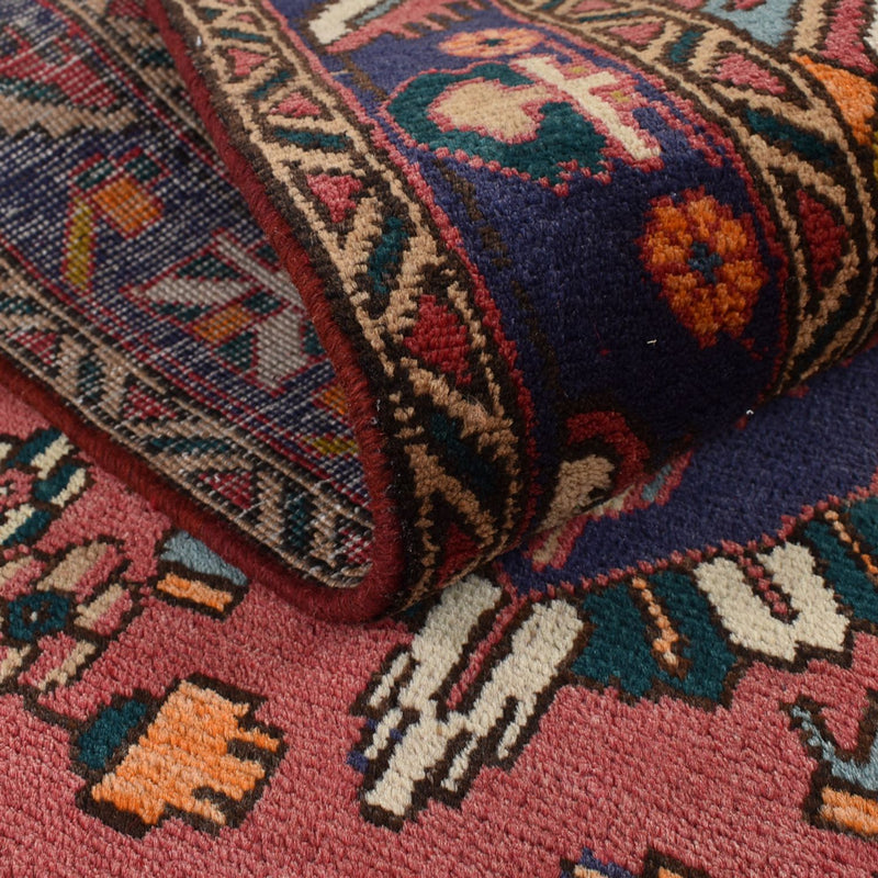 Loper Perzisch tapijt - Tabriz - 338 x 112 cm - rood