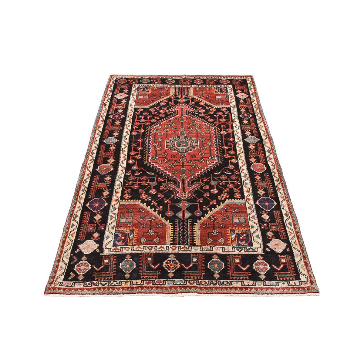 Perzisch Tapijt - Nomadisch - 215 x 128 cm - veelkleurig