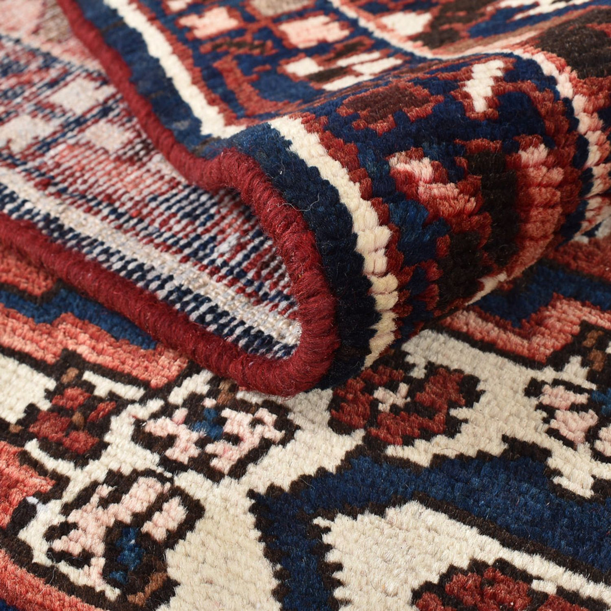 Perzisch Tapijt - Nomadisch speciale vorm  - 369 x 312 cm - donkerrood