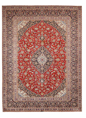 Perzisch tapijt - Keshan - 395 x 296 cm - rood