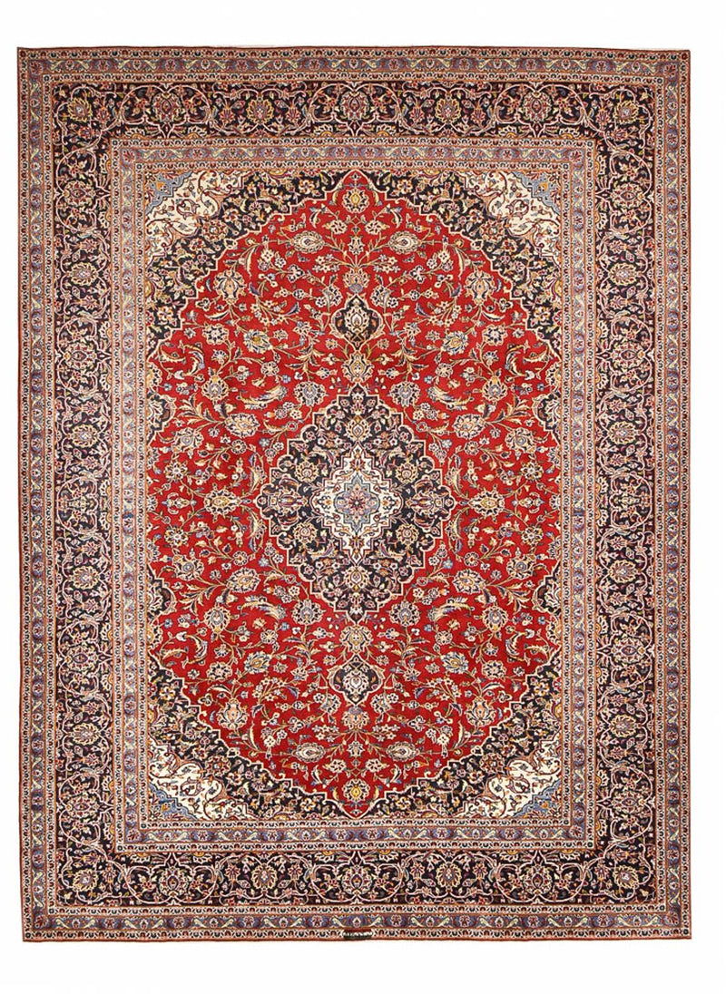 Perzisch tapijt - Keshan - 395 x 296 cm - rood