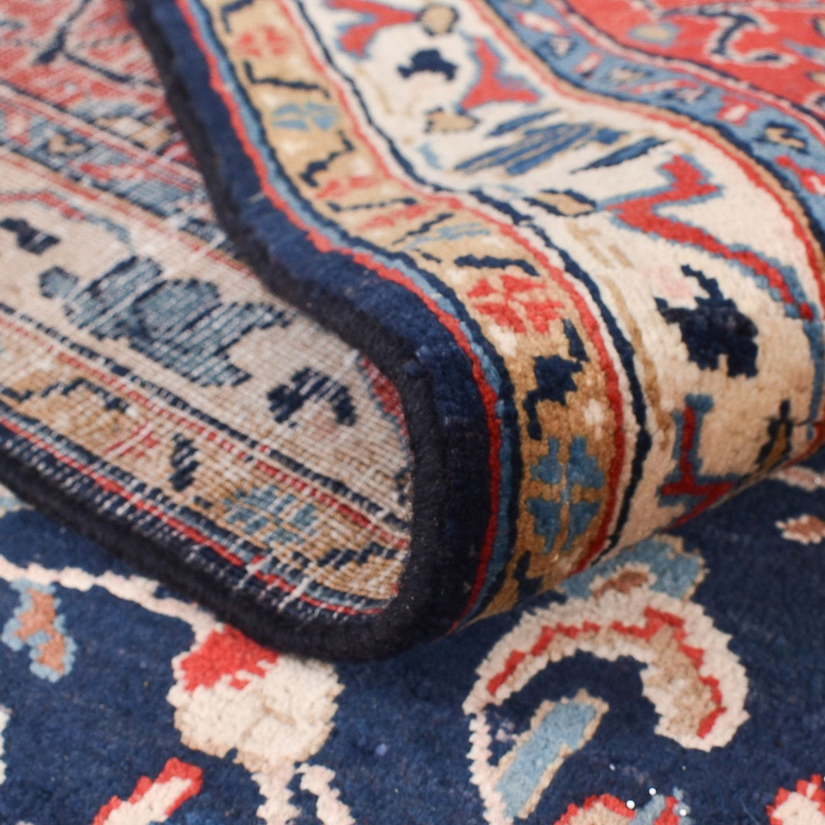 Perzisch tapijt - Klassiek - 375 x 263 cm - donkerblauw