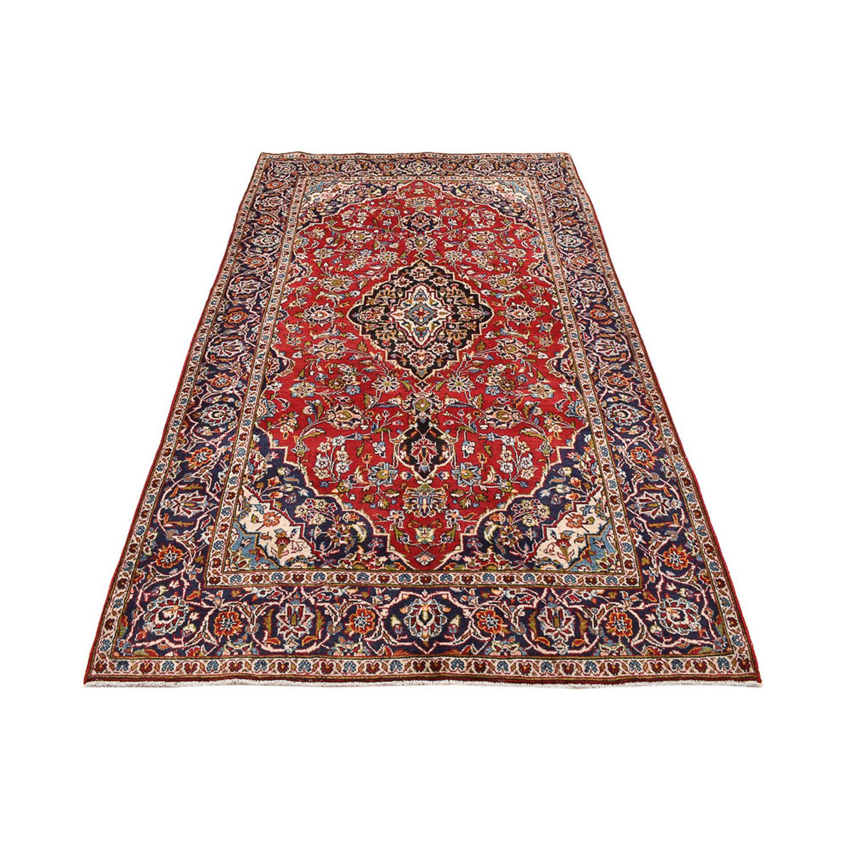 Perzisch tapijt - Keshan - 260 x 148 cm - rood