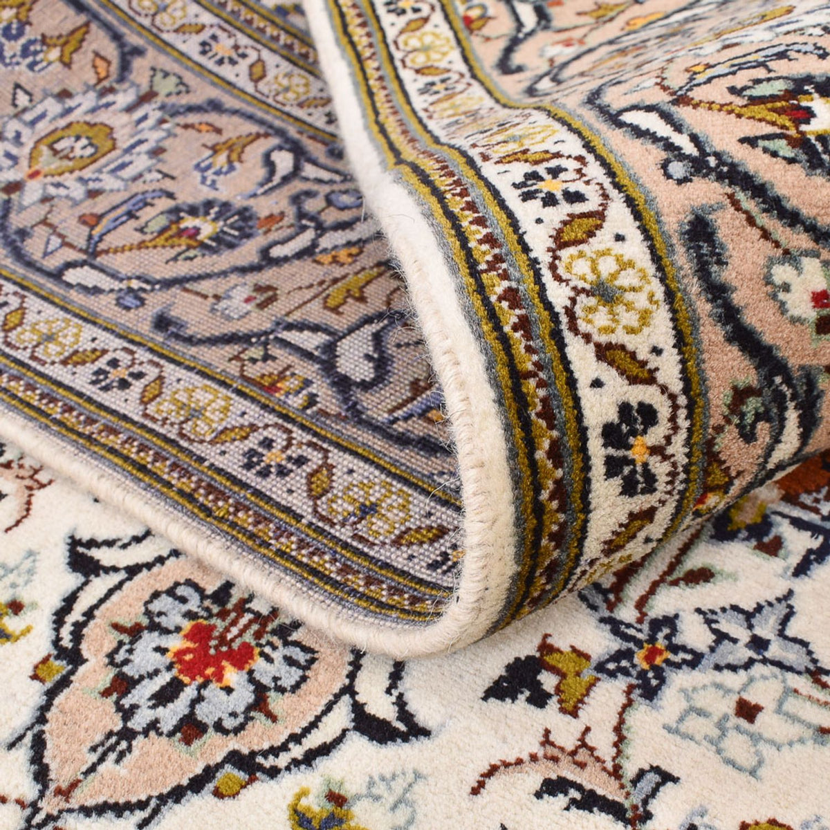 Perzisch tapijt - Keshan - 212 x 135 cm - zand