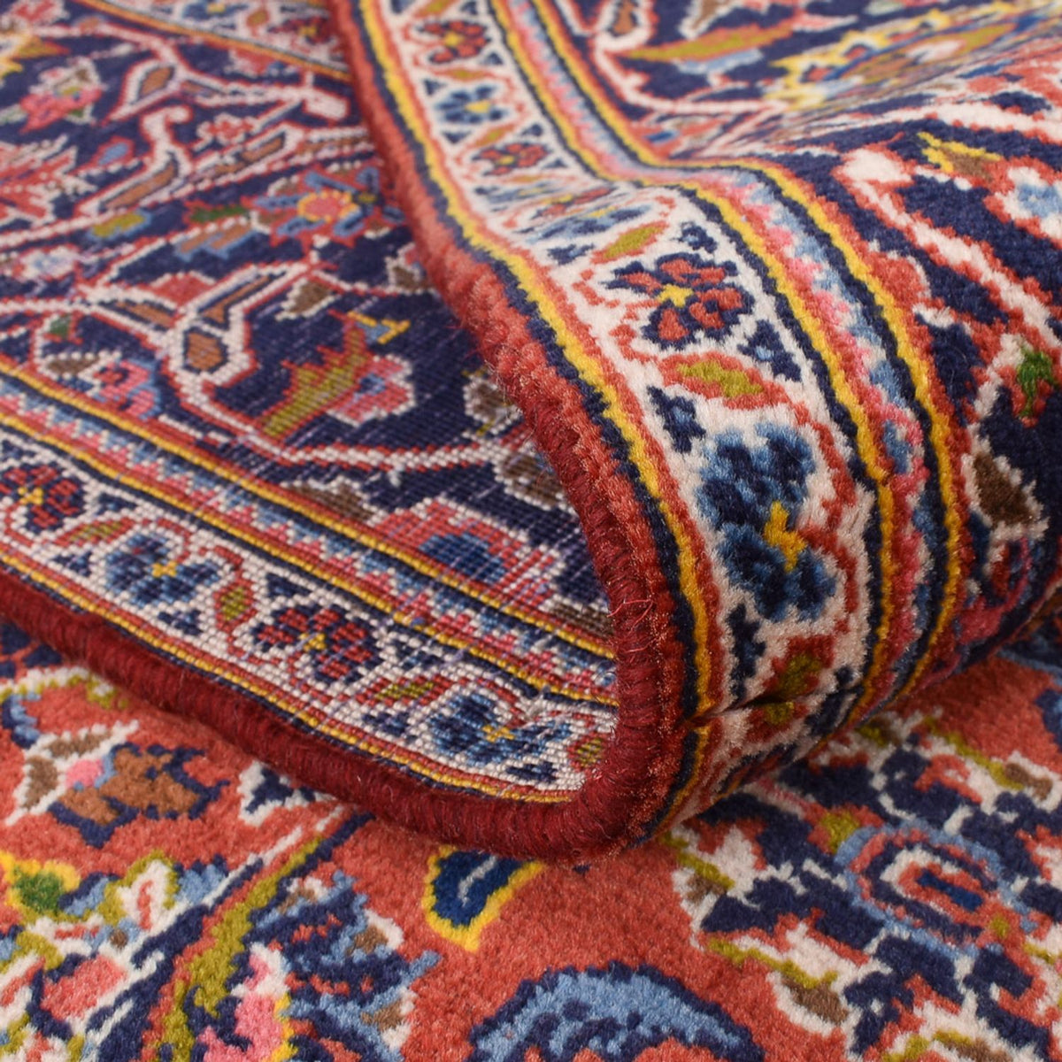 Perzisch tapijt - Keshan - 210 x 140 cm - licht rood