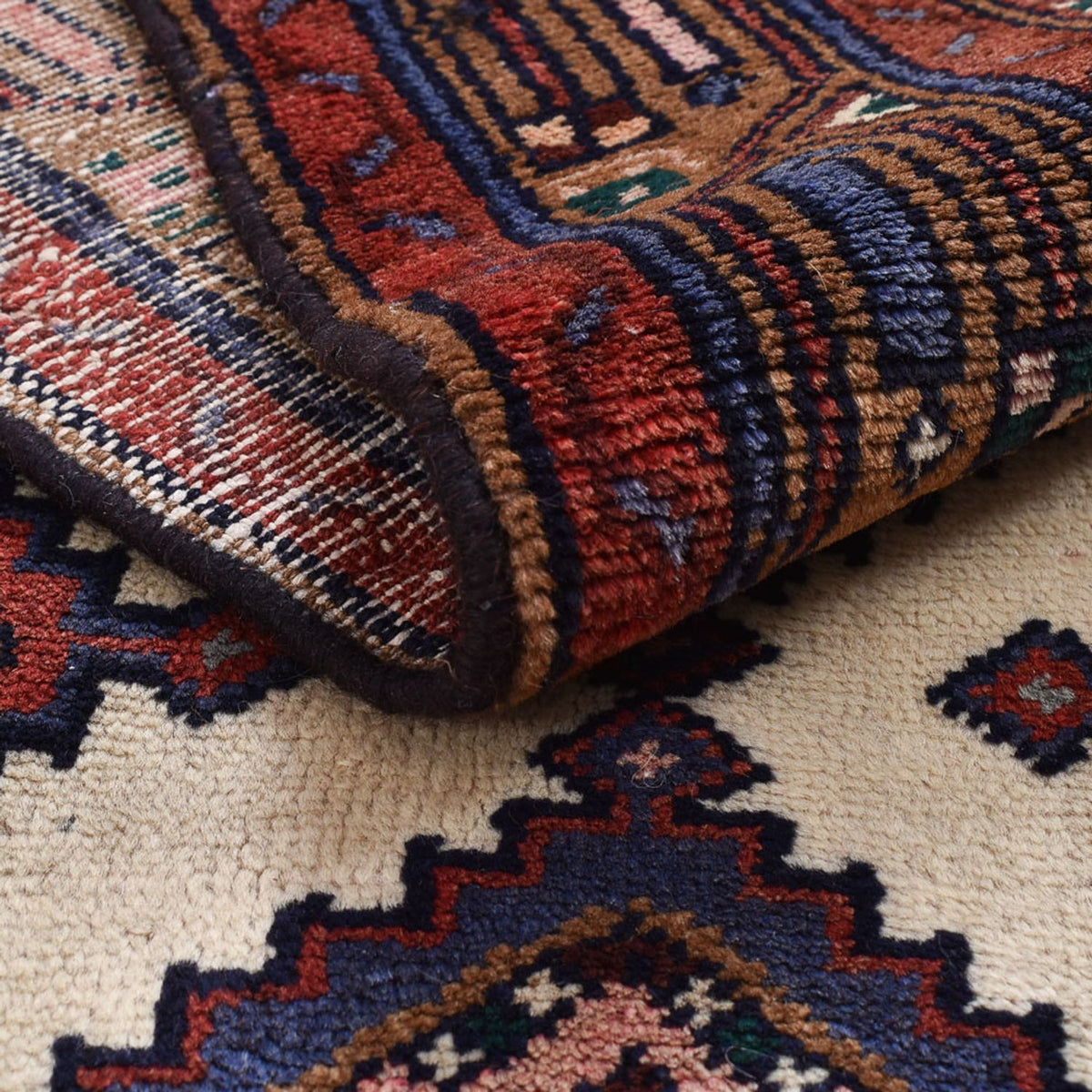 Loper Perzisch Tapijt - Nomadisch - 292 x 82 cm - beige