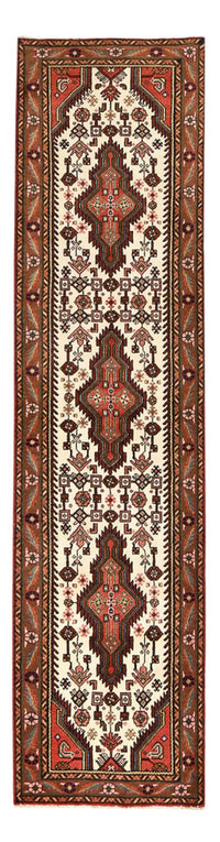 Loper Perzisch Tapijt - Nomadisch - 308 x 78 cm - beige