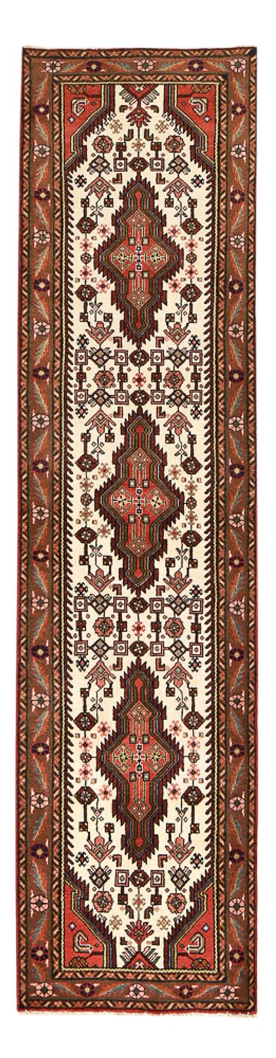 Loper Perzisch Tapijt - Nomadisch - 308 x 78 cm - beige