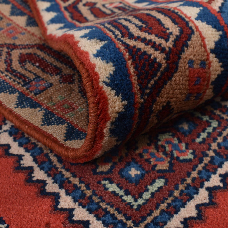 Loper Perzisch Tapijt - Nomadisch - 276 x 80 cm - rood