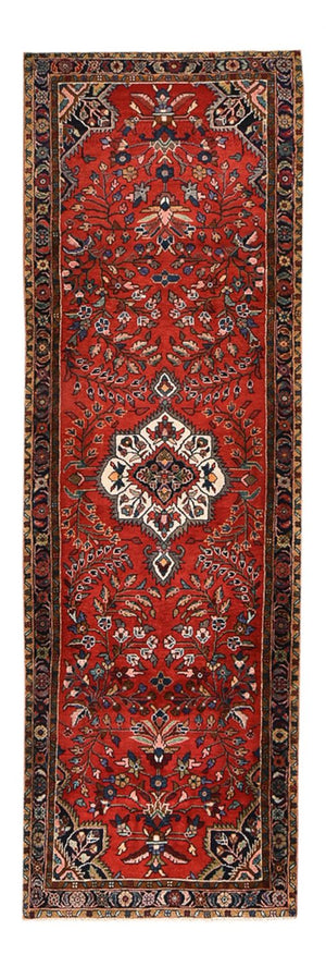 Loper Perzisch Tapijt - Nomadisch - 320 x 98 cm - rood