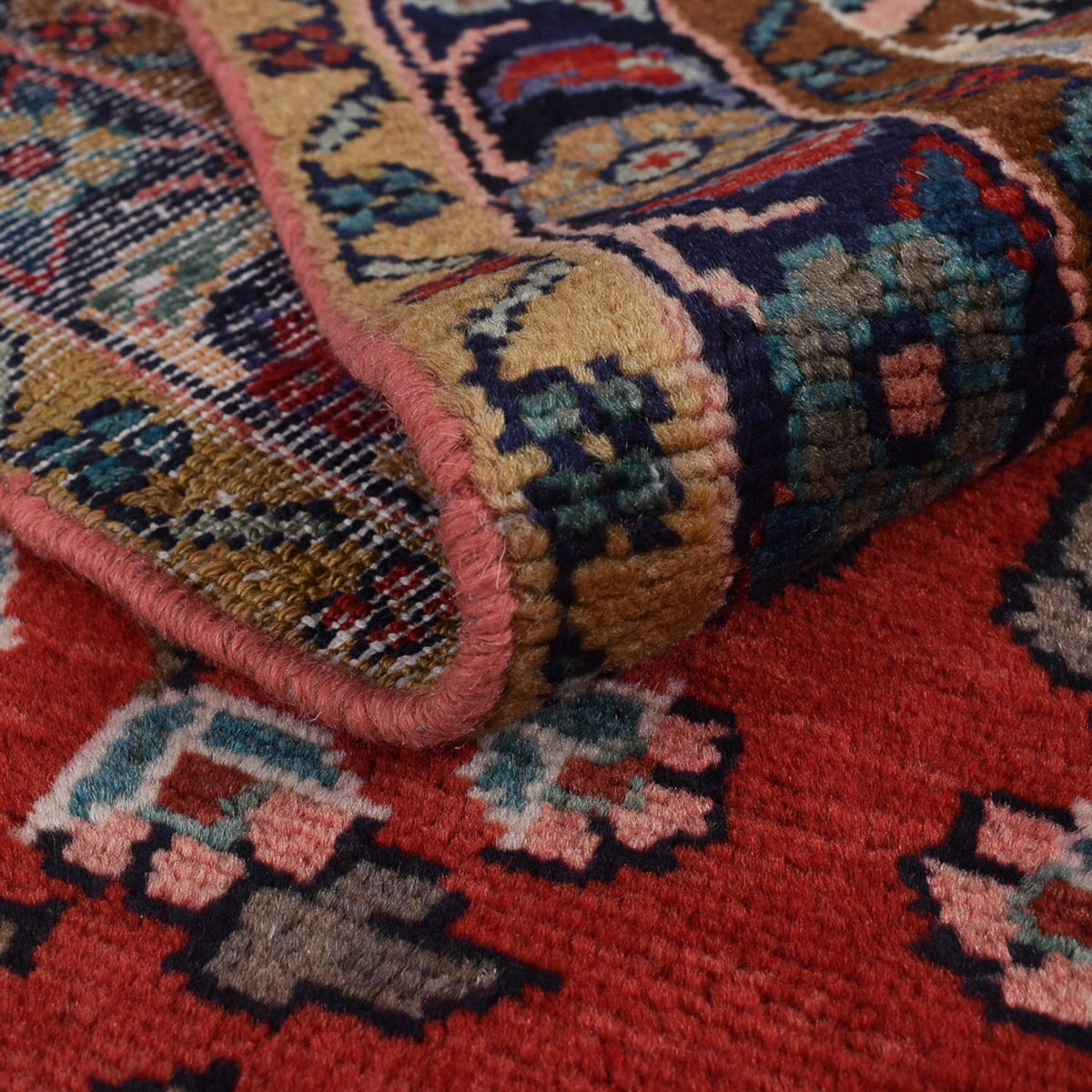 Loper Perzisch Tapijt - Nomadisch - 320 x 98 cm - rood