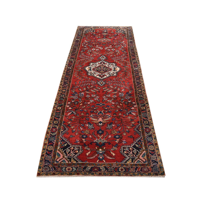 Loper Perzisch Tapijt - Nomadisch - 320 x 98 cm - rood