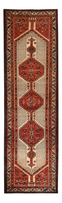 Loper Perzisch Tapijt - Nomadisch - 332 x 100 cm - rood