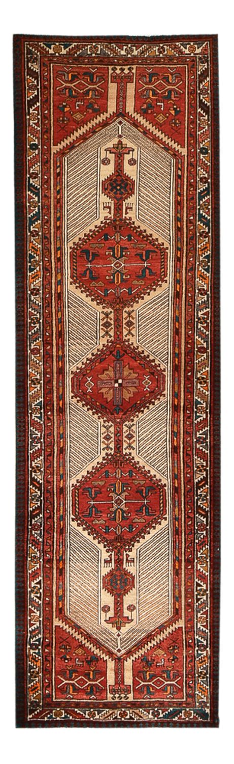 Loper Perzisch Tapijt - Nomadisch - 332 x 100 cm - rood