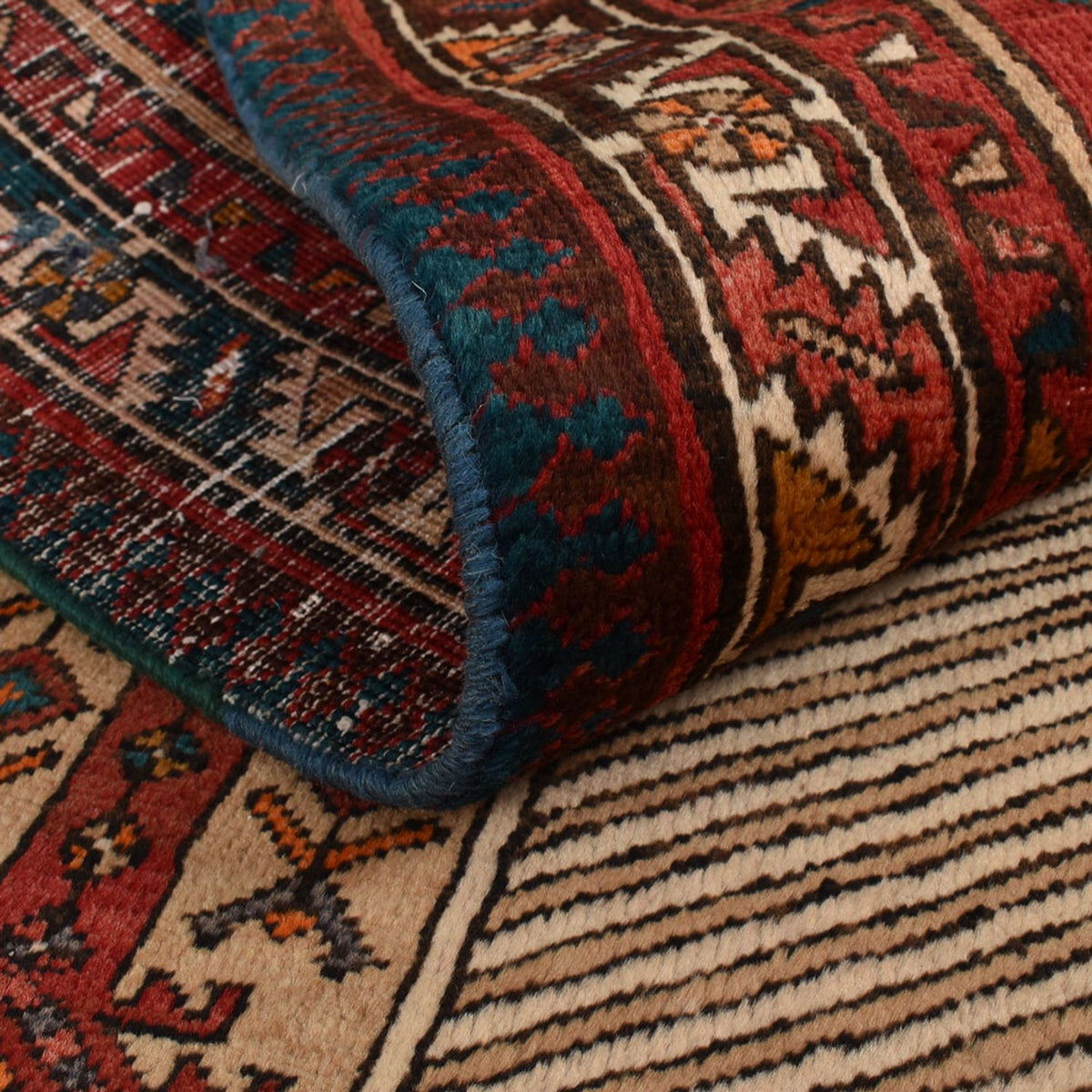 Loper Perzisch Tapijt - Nomadisch - 332 x 100 cm - rood