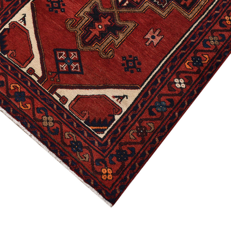 Loper Perzisch tapijt - Bijar - 298 x 102 cm - rood