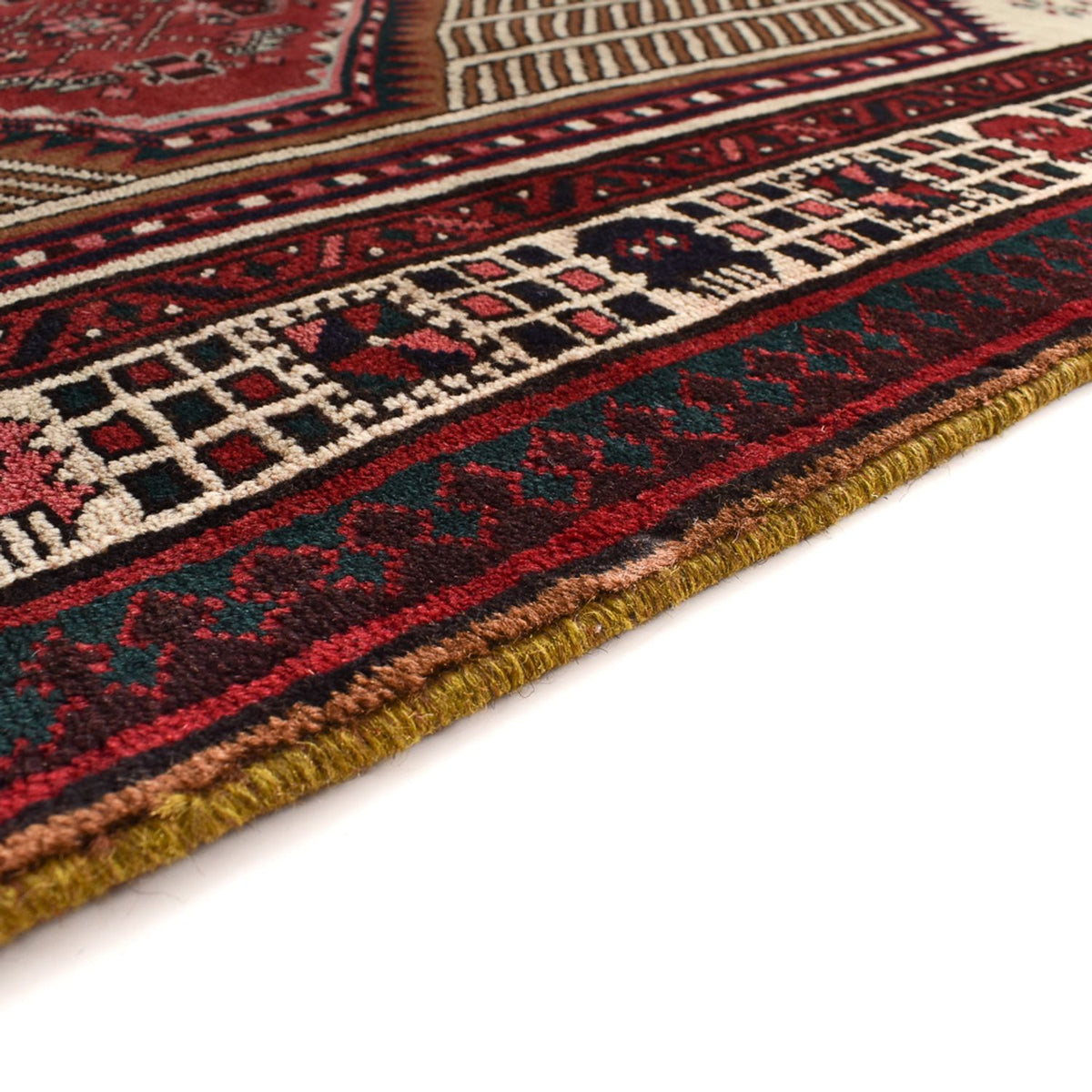 Loper Perzisch Tapijt - Nomadisch - 336 x 100 cm - rood