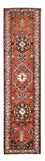 Loper Perzisch tapijt - Bijar - 406 x 100 cm - terracotta