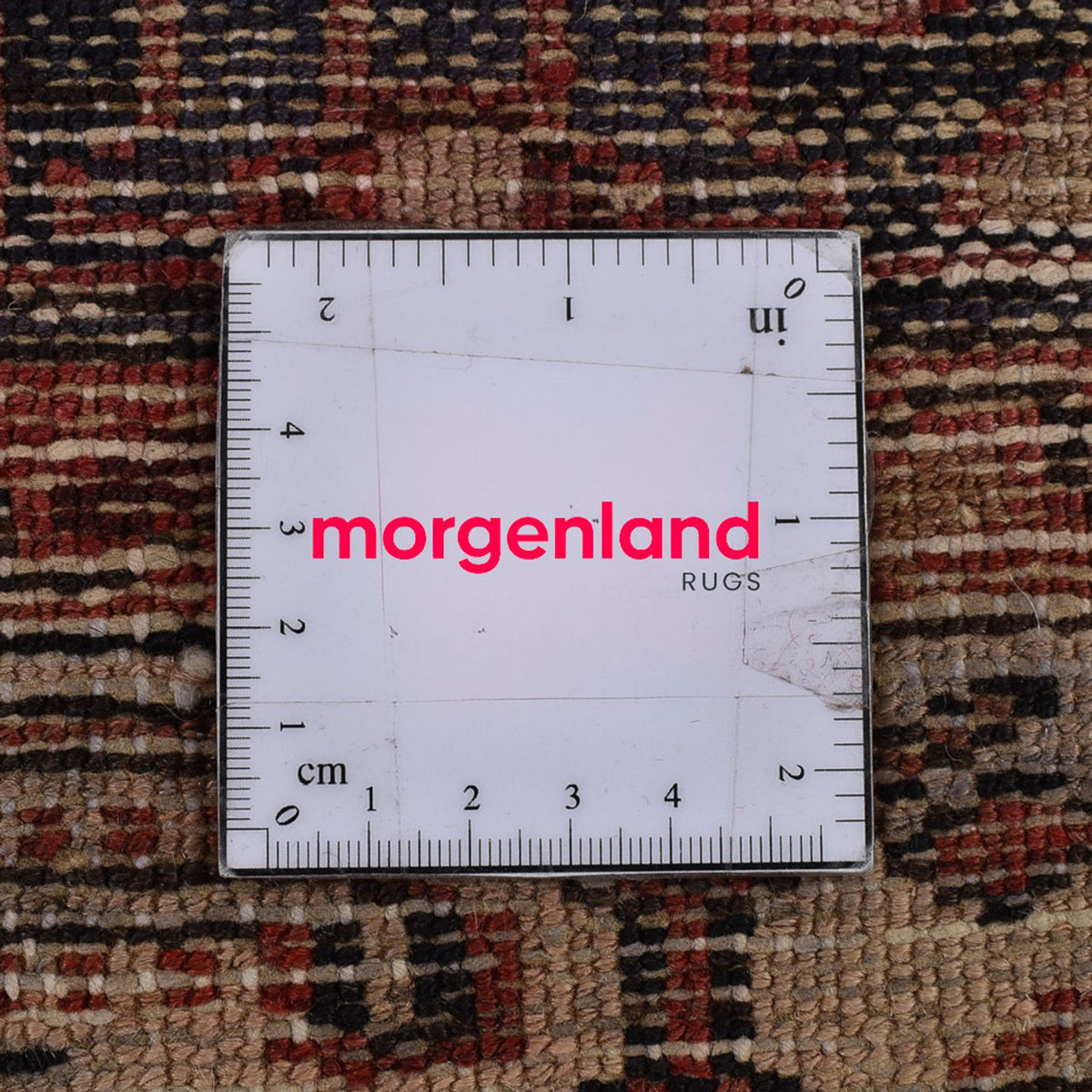 Loper Perzisch tapijt - Bijar - 406 x 100 cm - terracotta