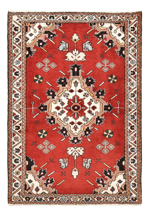 Perzisch Tapijt - Nomadisch - 133 x 90 cm - rood