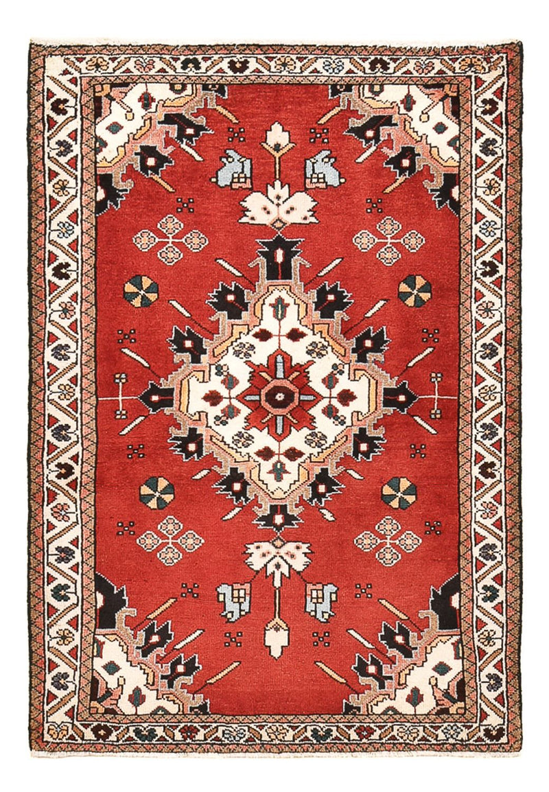 Perzisch Tapijt - Nomadisch - 133 x 90 cm - rood