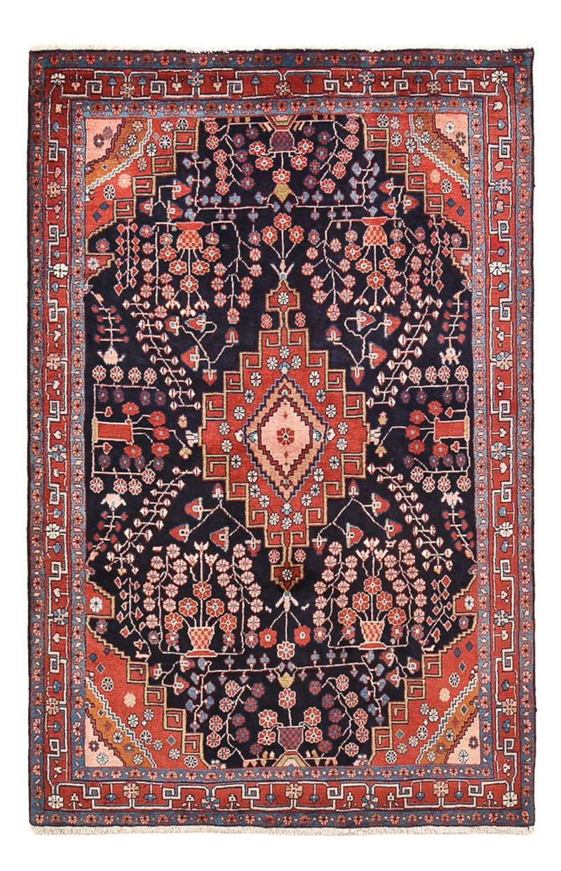 Perzisch Tapijt - Nomadisch - 208 x 137 cm - donkerblauw