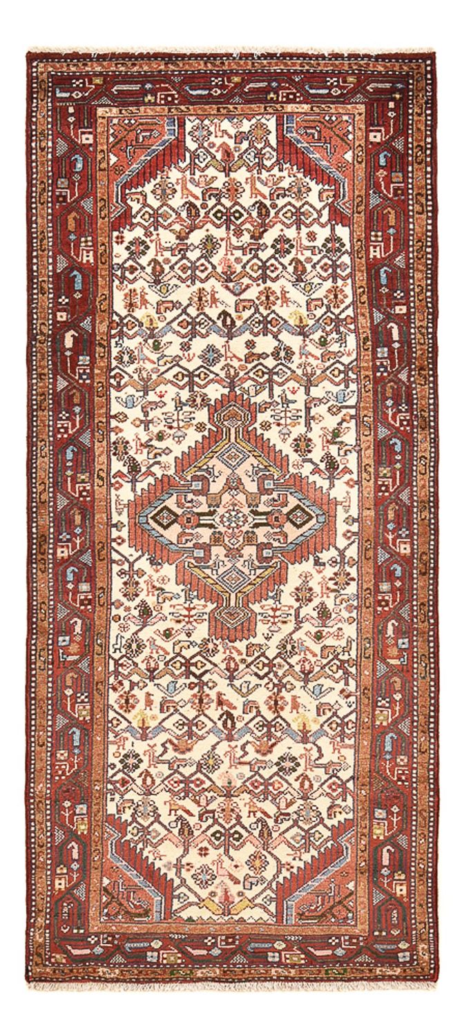 Loper Perzisch Tapijt - Nomadisch - 188 x 80 cm - licht beige