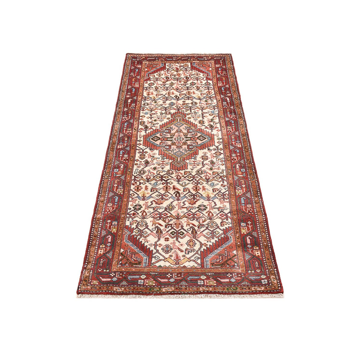 Loper Perzisch Tapijt - Nomadisch - 188 x 80 cm - licht beige