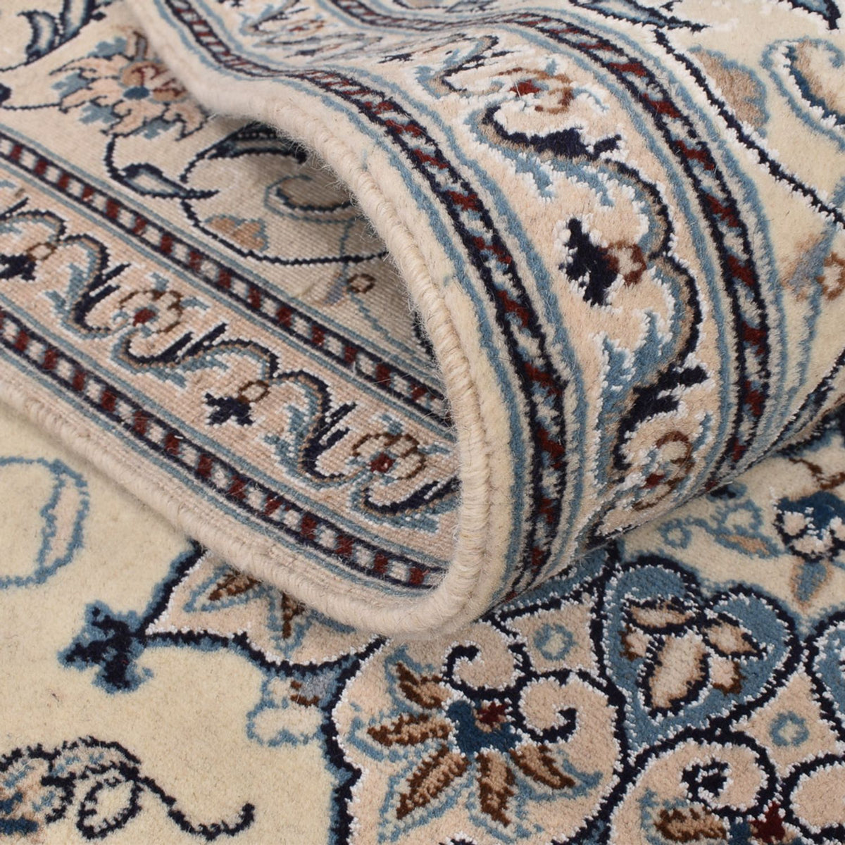 Perzisch tapijt - Nain - 300 x 200 cm - zand