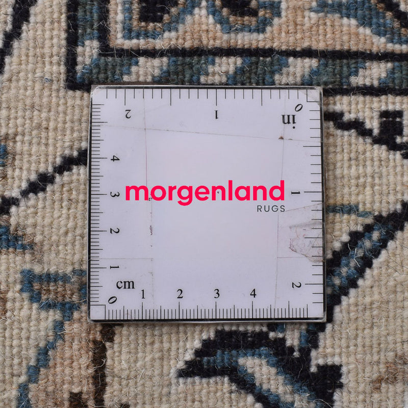 Perzisch tapijt - Nain - 300 x 197 cm - mintgroen