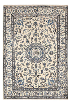 Perzisch tapijt - Nain - 293 x 200 cm - zand