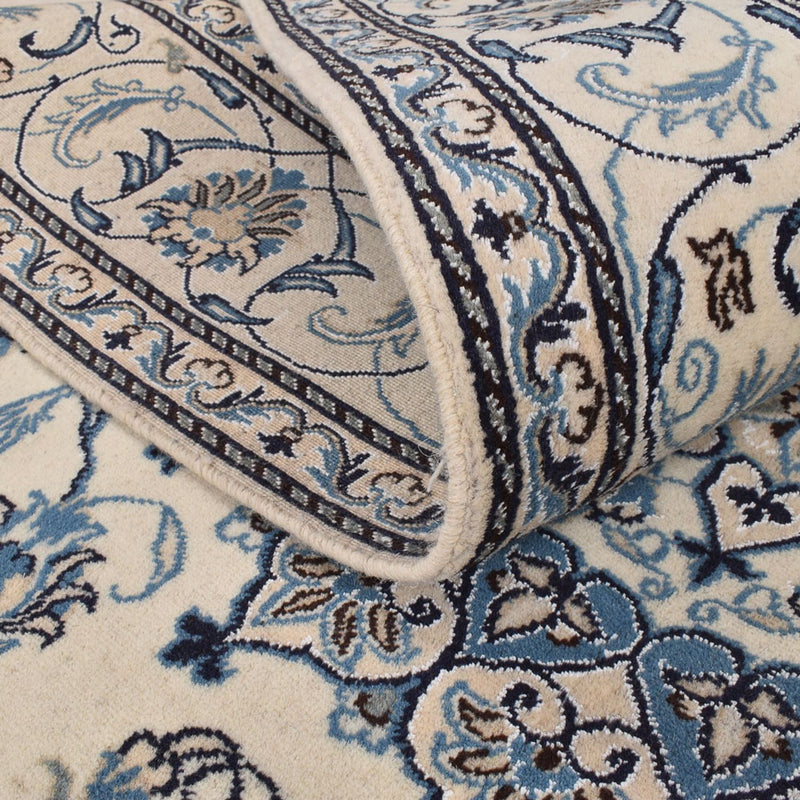 Perzisch tapijt - Nain - 293 x 200 cm - zand