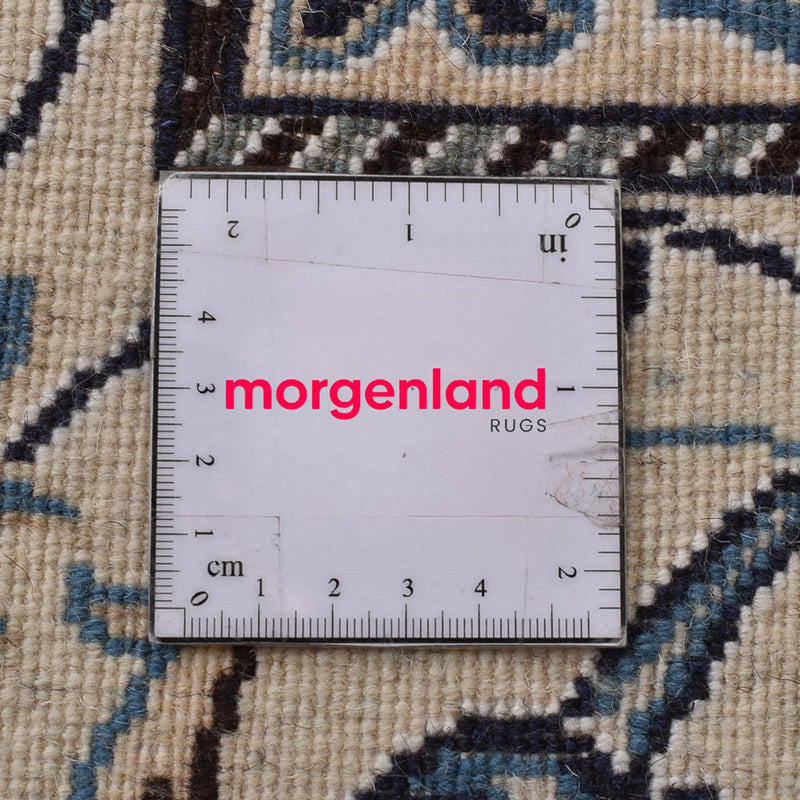 Perzisch tapijt - Nain - 293 x 200 cm - zand