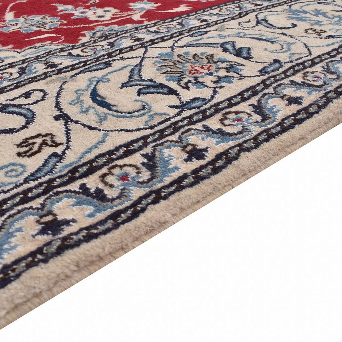 Perzisch tapijt - Nain - 290 x 198 cm - rood