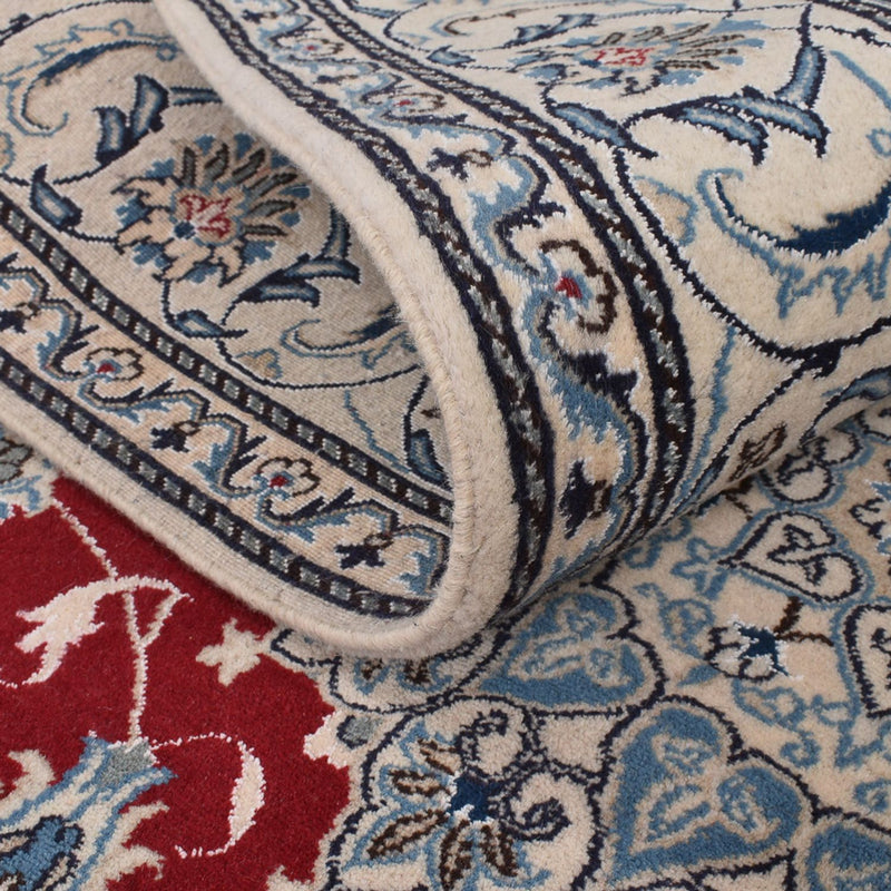 Perzisch tapijt - Nain - 290 x 198 cm - rood