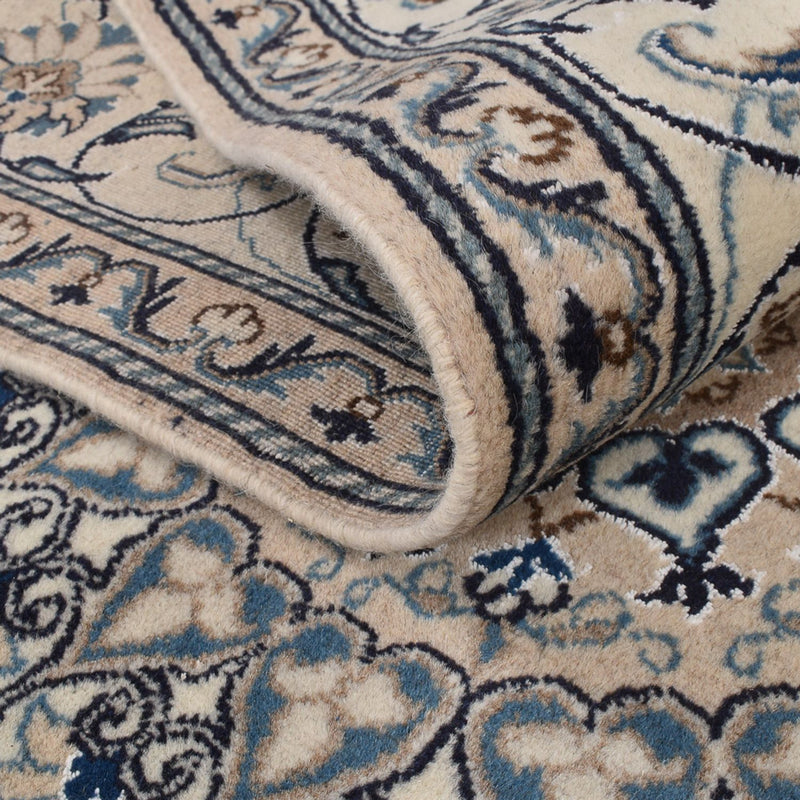 Perzisch tapijt - Nain - 291 x 195 cm - donkerblauw