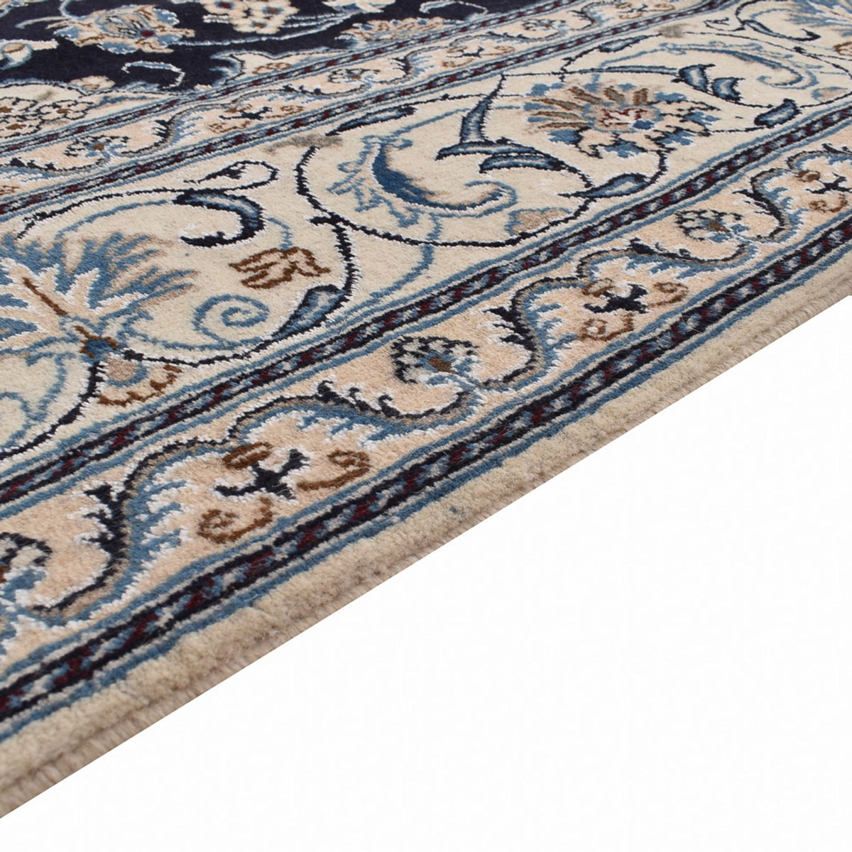 Perzisch tapijt - Nain - 295 x 200 cm - donkerblauw