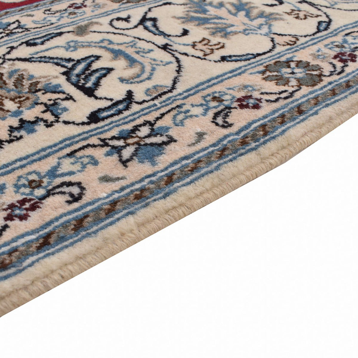 Perzisch tapijt - Nain - 297 x 202 cm - rood