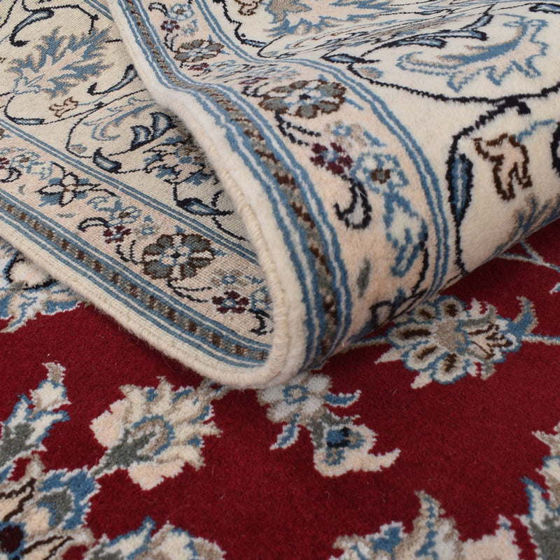 Perzisch tapijt - Nain - 297 x 202 cm - rood