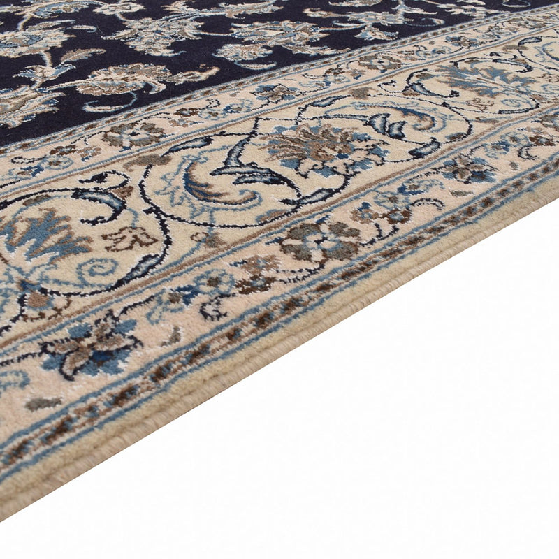 Perzisch tapijt - Nain - 290 x 193 cm - donkerblauw