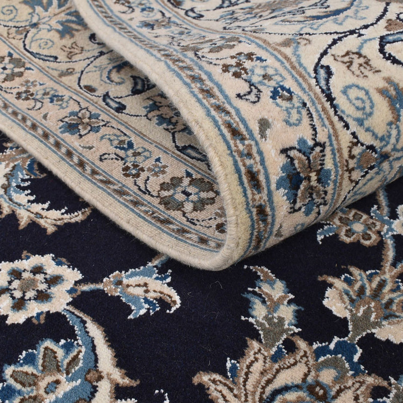 Perzisch tapijt - Nain - 290 x 193 cm - donkerblauw