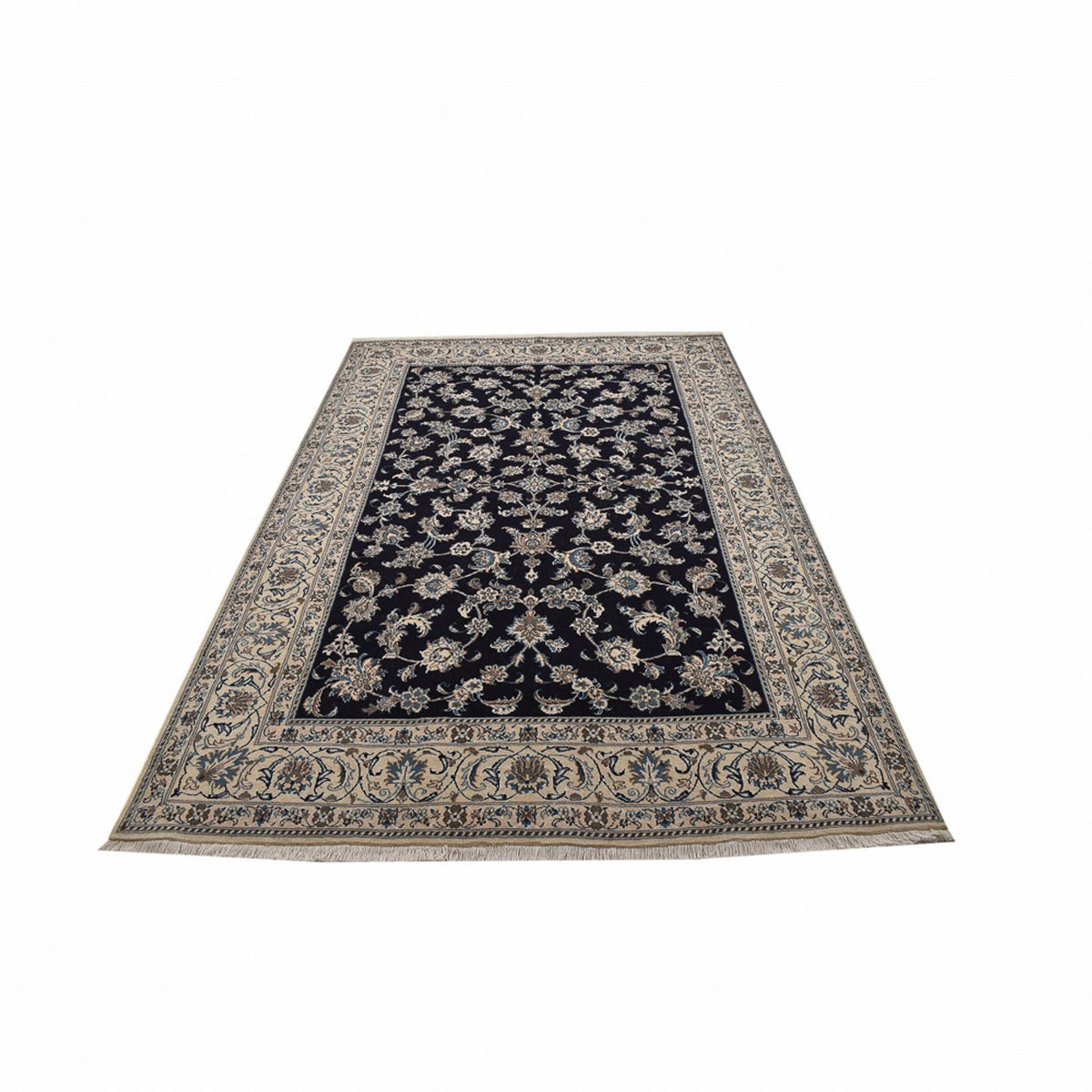 Perzisch tapijt - Nain - 290 x 193 cm - donkerblauw