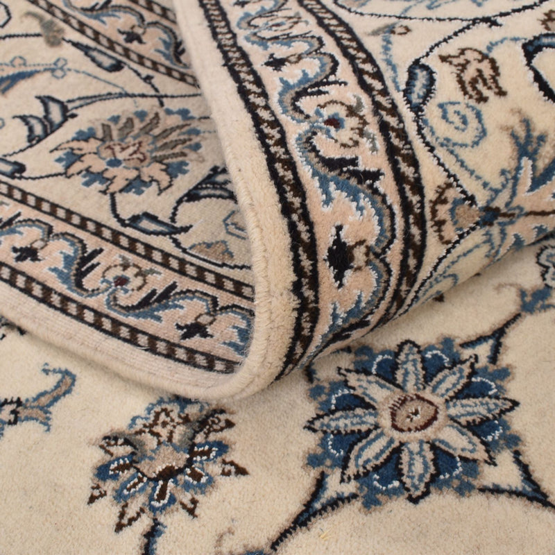 Perzisch tapijt - Nain - 298 x 195 cm - zand