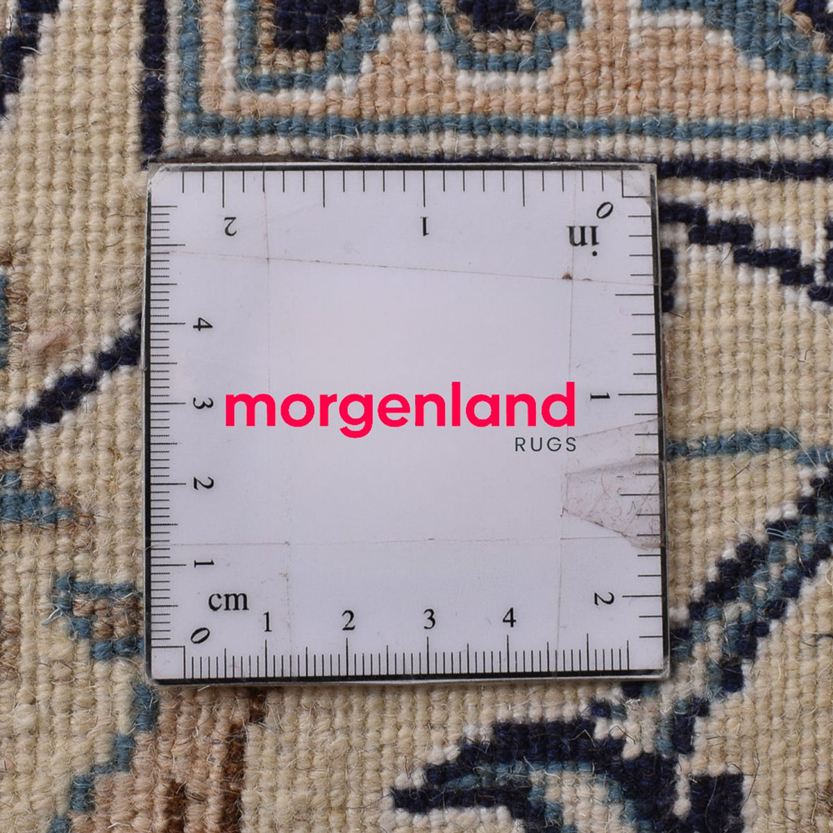 Perzisch tapijt - Nain - 293 x 198 cm - zand