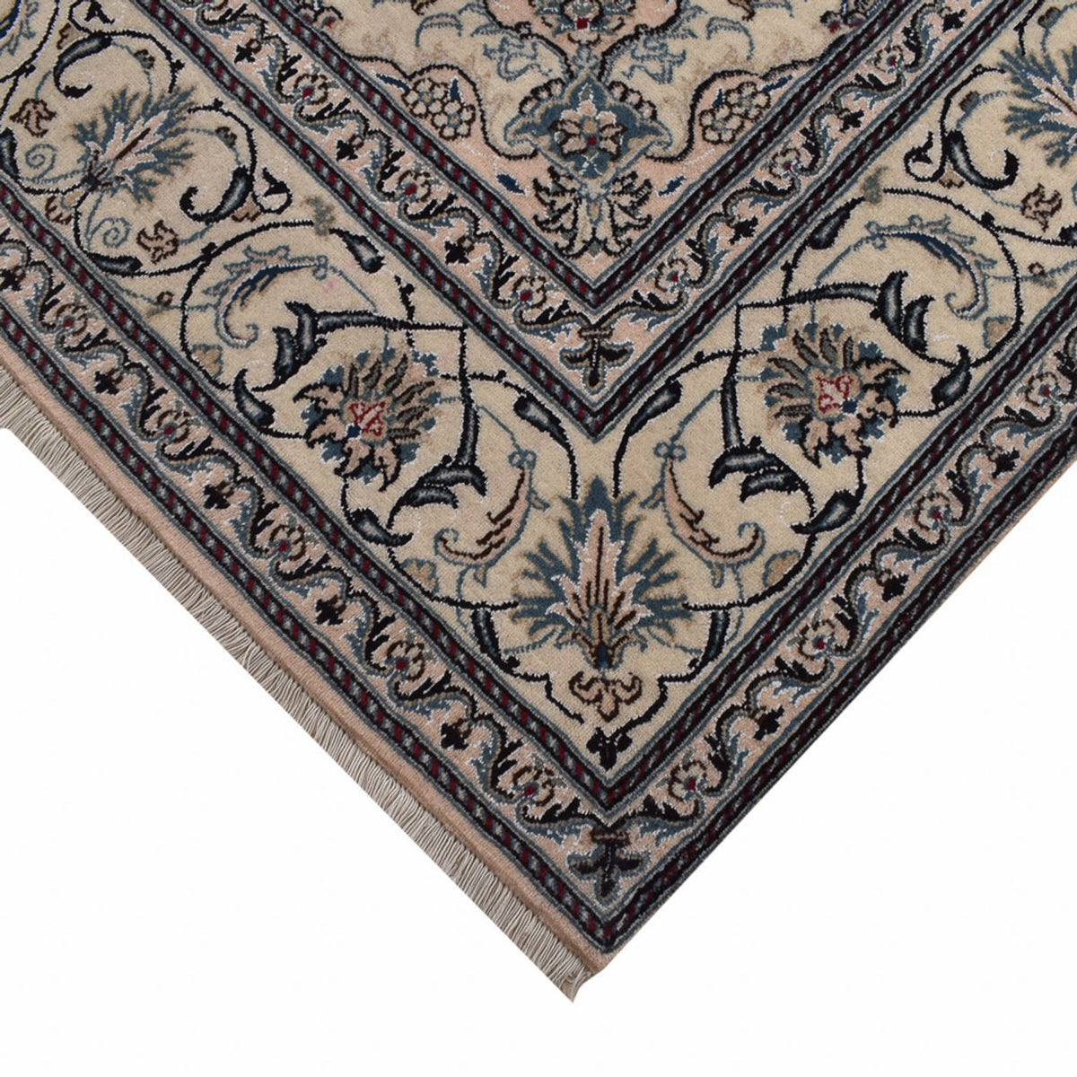 Perzisch tapijt - Nain - 297 x 203 cm - rood