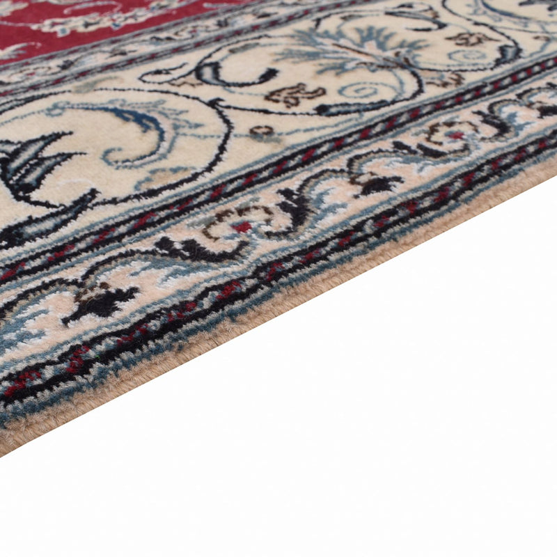 Perzisch tapijt - Nain - 297 x 203 cm - rood