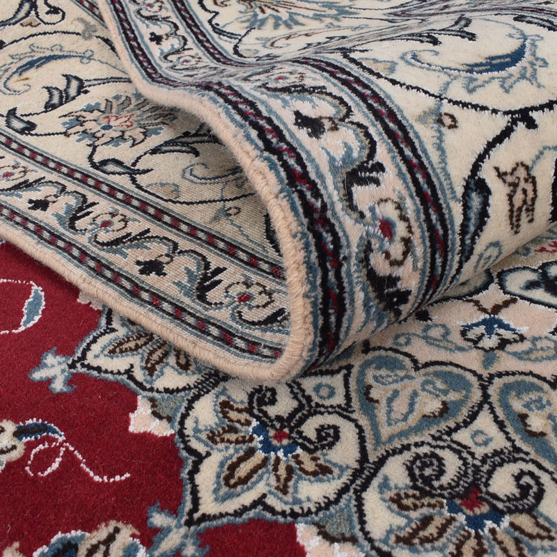 Perzisch tapijt - Nain - 297 x 203 cm - rood