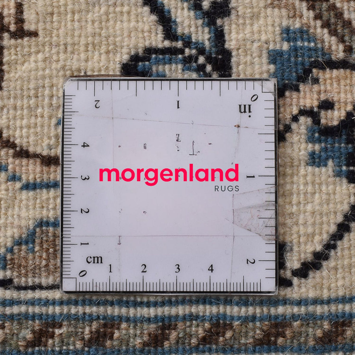 Perzisch tapijt - Nain - 309 x 197 cm - crème