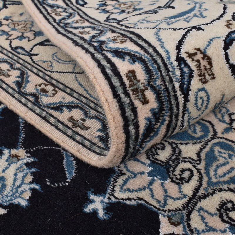 Perzisch tapijt - Nain - 298 x 202 cm - donkerblauw