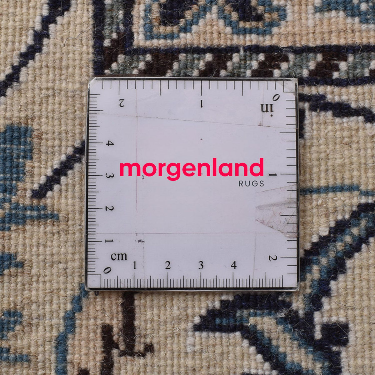 Perzisch tapijt - Nain - 297 x 197 cm - crème